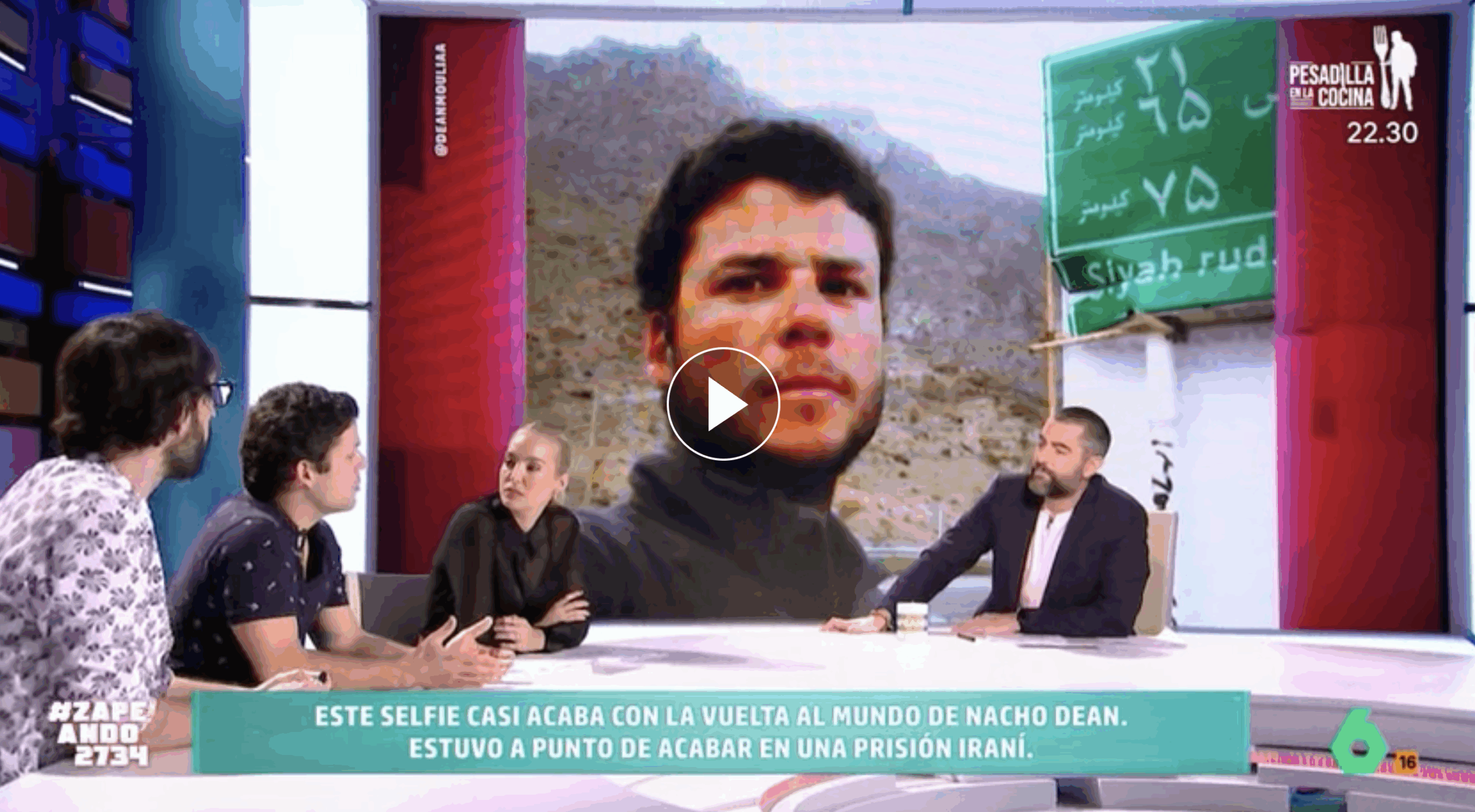 Nacho Dean invitado a Zapeando de La Sexta